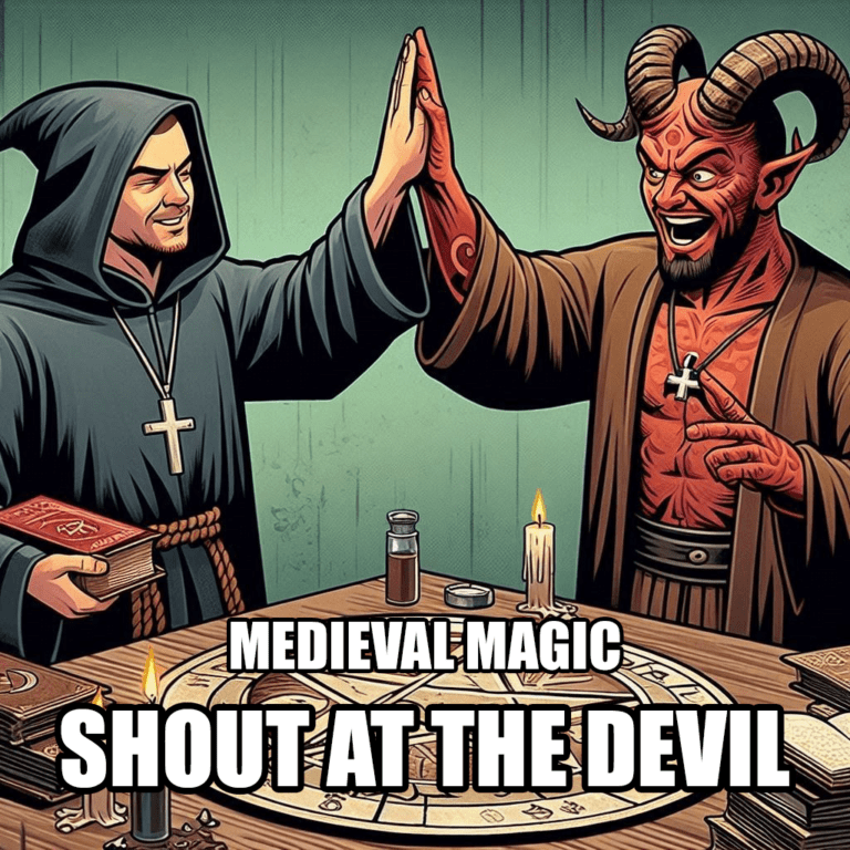 Medieval Magic Sample: Shout at the Devil